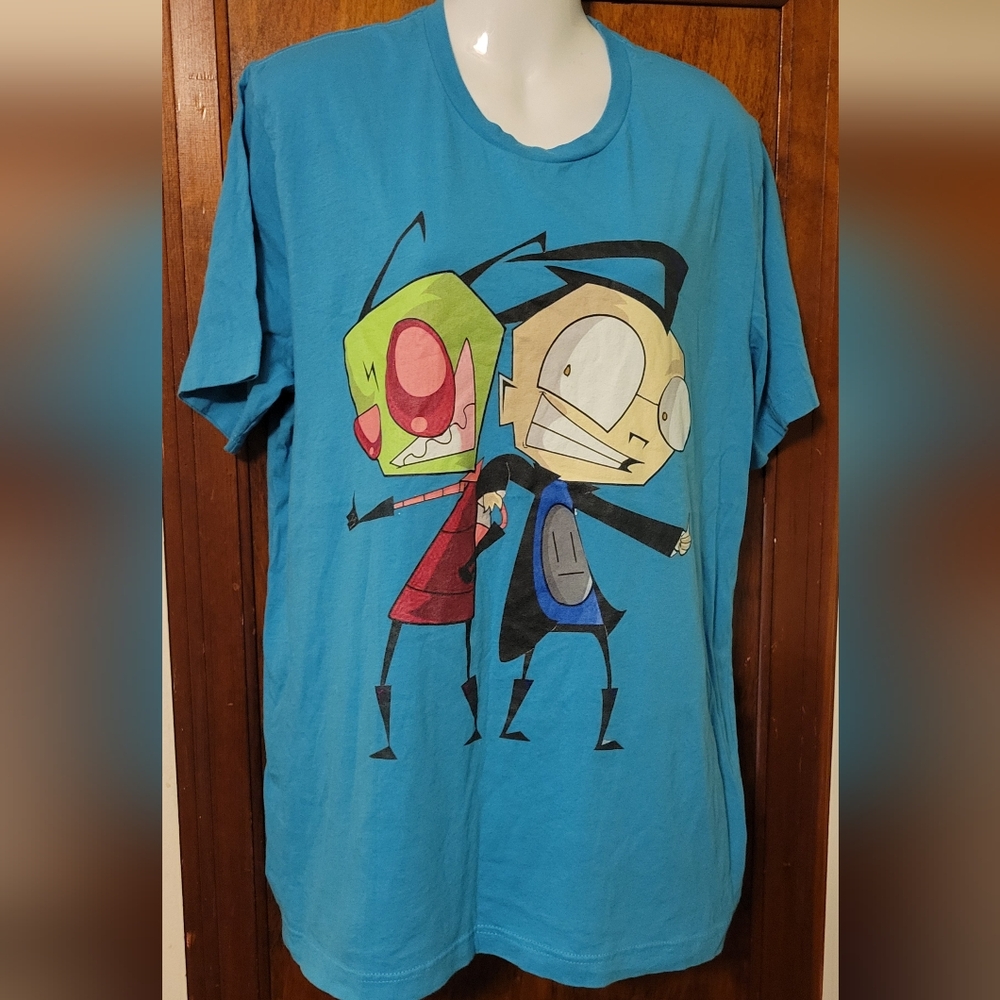 Bella Canvas Blue Graphic Tee #16